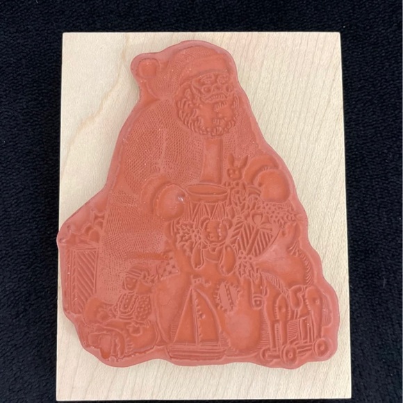 Rubber Stamp (Large Santa’s Toy Sack) - Picture 2 of 3